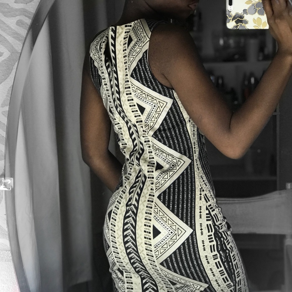 Tribal print dress